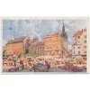 04 - Brno, oživený Zelný trh, F. Šetelík, cca 1921