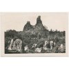 58 - Semilsko, zřícenina hradu Trosky a okolí, cca 1928