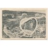 53 - Přerovsko, Teplice nad Bečvou, koláž, "Pozdrav z lázní", cca 1949