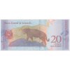 Venezuela, 20 Bolívares, 2018,  luxusní sběratelská jakost UNC