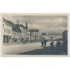 61 - Svitavsko, Litomyšl, oživená partie z náměstí, cca 1940