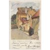 49 - Praha, U Kapucínů na "Novém Světě", cca 1908