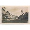 24 - Jindřichohradecko, Třeboň, oživené náměstí, cca 1930