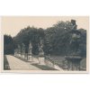 40 - Nymbursko, Lysá nad Labem, sochy od M. Brauna v zámeckém parku, cca 1930