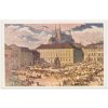04 - Brno, Zelný trh, oživené tržiště, cca 1928