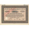 Akcie, Preussifche Pfandbrief - Bank, 1000 Reichsmark, 1927