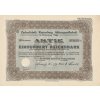 Akcie, Zukerfabrik Rastenburk, 100 Reichsmark, 1924