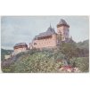 02 - Berounsko, hrad Karlštejn, jižní strana, cca 1918