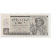 ČSR, 50 Kčs, 1950, série A 22, perforovaná, stav UNC
