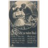 Milostná pohlednice, "Každý se nám diví...", cca 1920