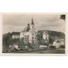03 - Blansko, Křtiny, pohled na "poutní areál", cca 1946