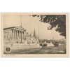 Rakousko, Vídeň (Wien), Parlament, cca 1917