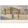 Rakousko, Vídeň (Wien), Hofburgtheater, cca 1905
