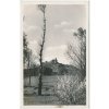 44 - Pardubicko, Kunětická hora, pohled na hrad, cca 1939