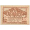 Rakousko, nouzová bankovka 10 h, Rutzenham, 1920, krásný stav UNC