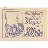 Rakousko, nouzová bankovka 50 h, Regau, 1920, krásný stav UNC