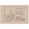 Rakousko, nouzová bankovka 10 h, Regau, 1920,  krásný stav UNC