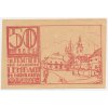 Rakousko, nouzová bankovka 50 h, Lembach, 1920, krásný stav UNC
