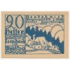 Rakousko, nouzová bankovka 20 h, Lembach, 1920, krásný stav UNC