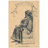 Námětová pohlednice, Král Jiří z Poděbrad, K. Rélink, cca 1930