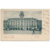 Itálie, Trieste, Rathaus - Municipio, cca 1898