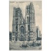 Belgie, Brusel (Bruxelles), Eglise Ste-Gudule, Katedrála, cca 1910