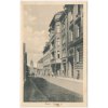 34 - Lounsko, Žatec, oživená Pražská ulice, cca 1926