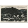 69 - Ústí nad Labem, Brná, celkový pohled, parník na Labi, cca 1950