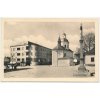53 - Přerovsko, Lipník nad Bečvou, partie z náměstí, cca 1954