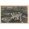 54 - Příbram, Svatá Hora, Pohled z letadla č. 23, cca 1945