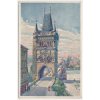 49 - Praha, Staroměstská mostecká věž, cca 1917