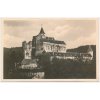 05 - Brno-venkov, pohled na hrad Pernštejn, cca 1942