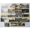 ČSR, sestava 18-ti ks II. místopisných pohlednic do roku cca 1938, pestré ...
