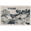 64 - Táborsko, Tábor, záběry dominant města, cca 1940