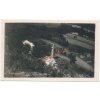 58 - Semilsko, Lomnice nad Popelkou, letecký pohled na horu Tábor,1929