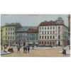 49 - Praha, Žižkov, oživené Prokopovo náměstí, cca 1913