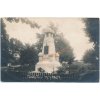 44 - Pardubicko, Starý Mateřov 17. 7. 1927, pomník padlých, cca 1930