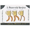 Slíva Jiří (1947), 2. Pasovský Bierfest, 1992, 2 ks litografických pozvánek, rozměr á 100x150mm