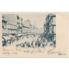 49 - Praha, oživená ulice Na Příkopě, cca 1898