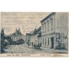 53 - Přerovsko, Hranice, oživená Teplitzer Strasse, cca 1905