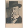 Drtikol František (1883-1961), Portrét T.G. Masaryka, fotopohlednice, cca 1920