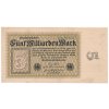 Německo, 5 000 000 000 Mark, 1923, série 17R, stav 1