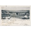 54 - Příbramsko, Jince, celkový pohled na město, cca 1900