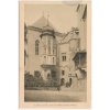 31 - Kutná Hora, Vlašský dvůr, Arkýř královské kaple, cca 1927