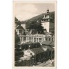 25 - Karlovy Vary, Městská věž se Zámeckou kolonádou, cca 1950