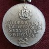 ČSSR, AE medaile Za dobrovolnou práci ve prospěch social. společnosti