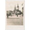 Slovensko, Žilina, oživené náměstí, cca 1930
