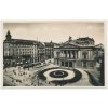 04 - Brno, oživená partie před Městským divadlem, cca 1933
