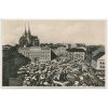 04 - Brno, Muzeum, oživený Zelný trh, cca 1932