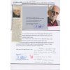 Stránský Jiří (1931-2019), spisovatel, sběratelský list s dopisem a vl. podpisem